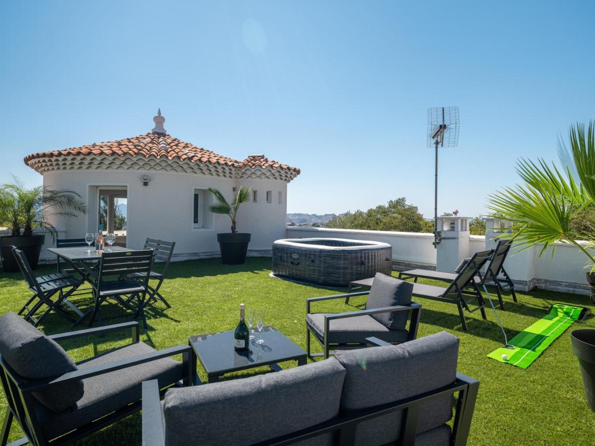 Ferienwohnung La Bastide De St Barnabe Jacuzzi Climatisation Parking Petanque Marseilles Exterior foto